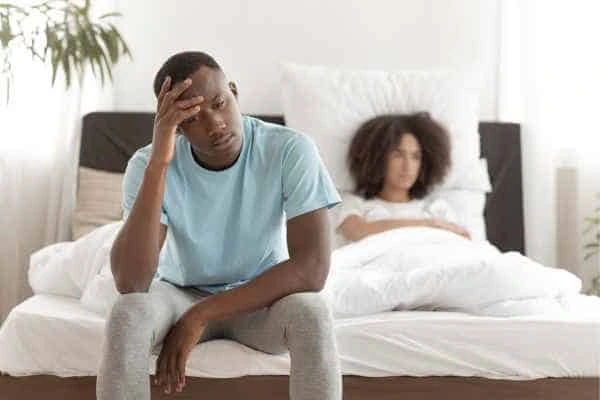 Man upset about ED symptoms Matlock