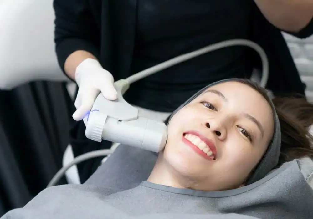 HIFU treatment Matlock in progress