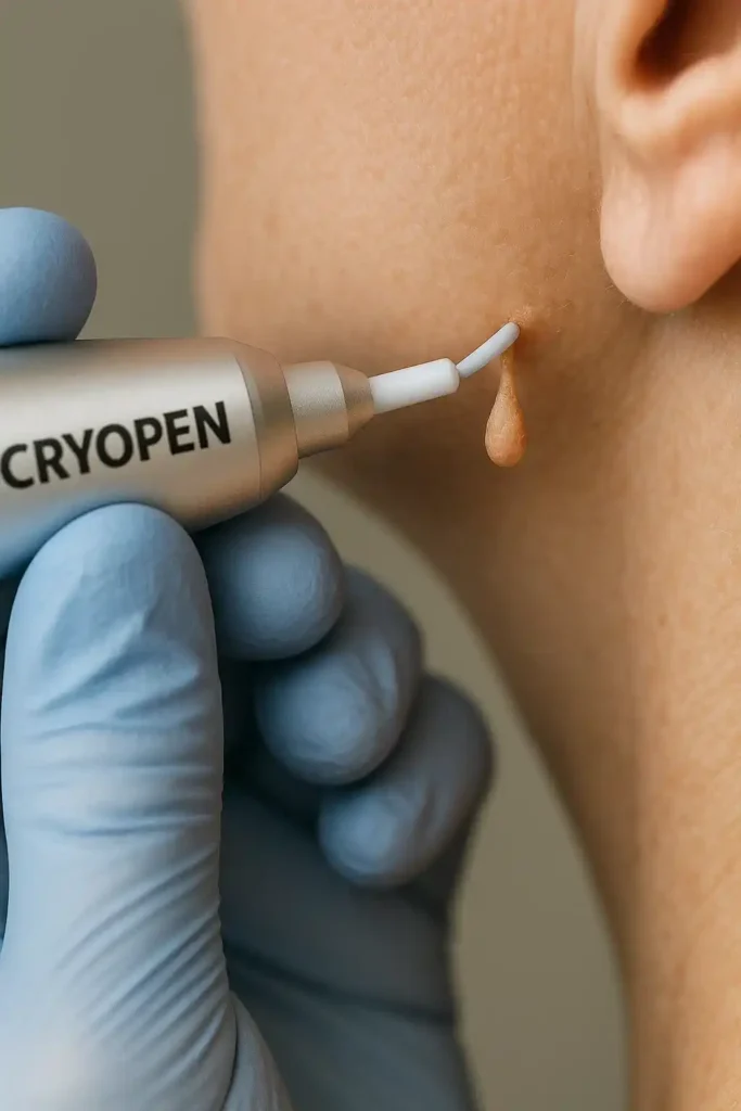 Cryopen for skin tags removal Matlock speak to our team today!