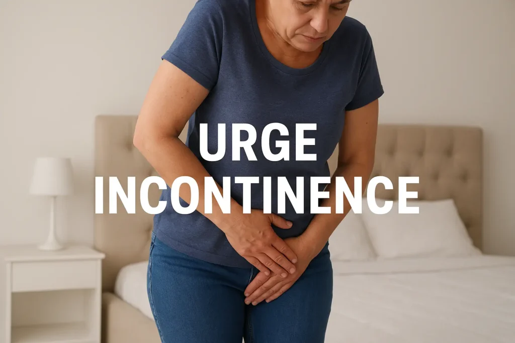 how to manage urge incontinence Matlock symptoms