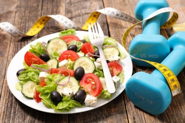 Example of good diet and exercise Matlock