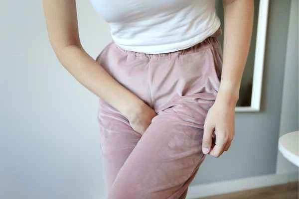 woman struggling with urine incontinence Matlock