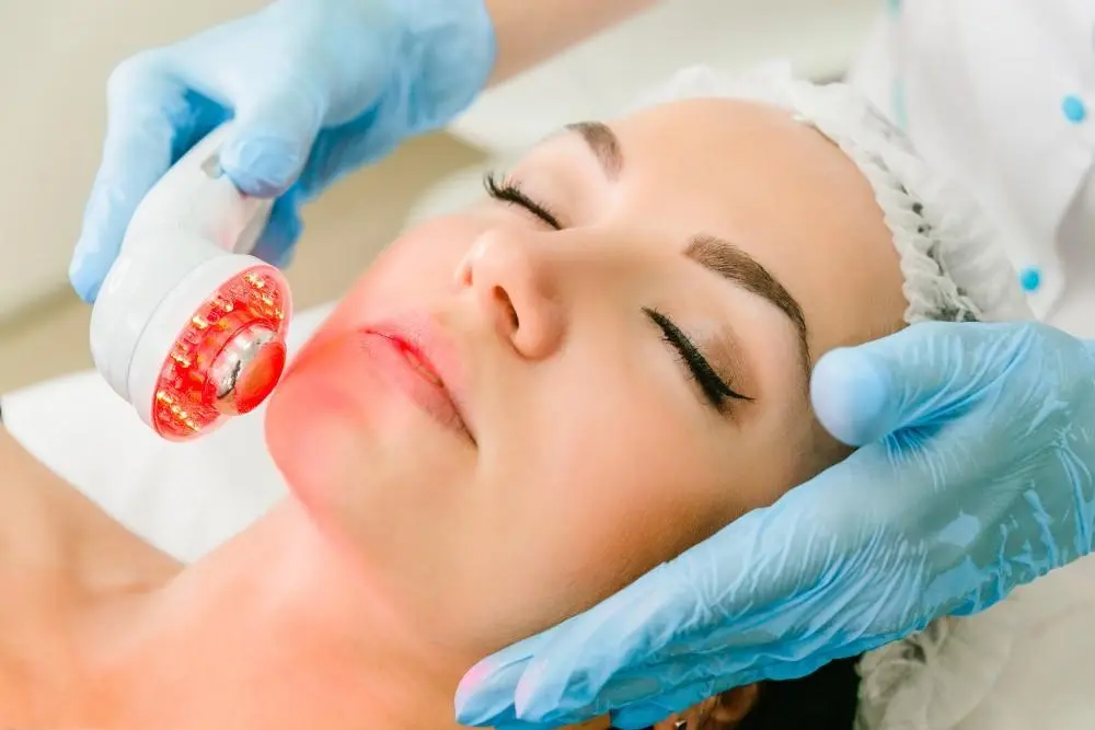 woman having non-surgical Morph8 treatment Matlock