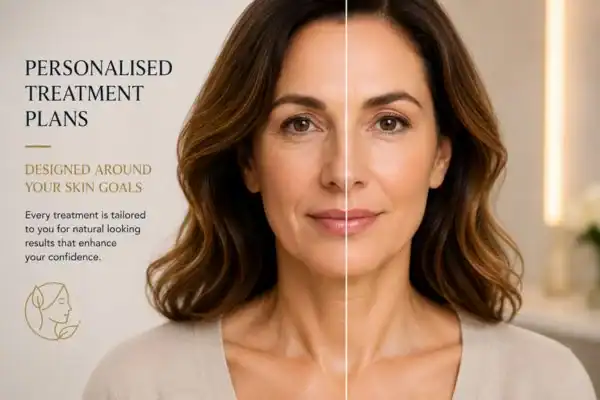 Before and after results of Collagen Lift Therapy Matlock